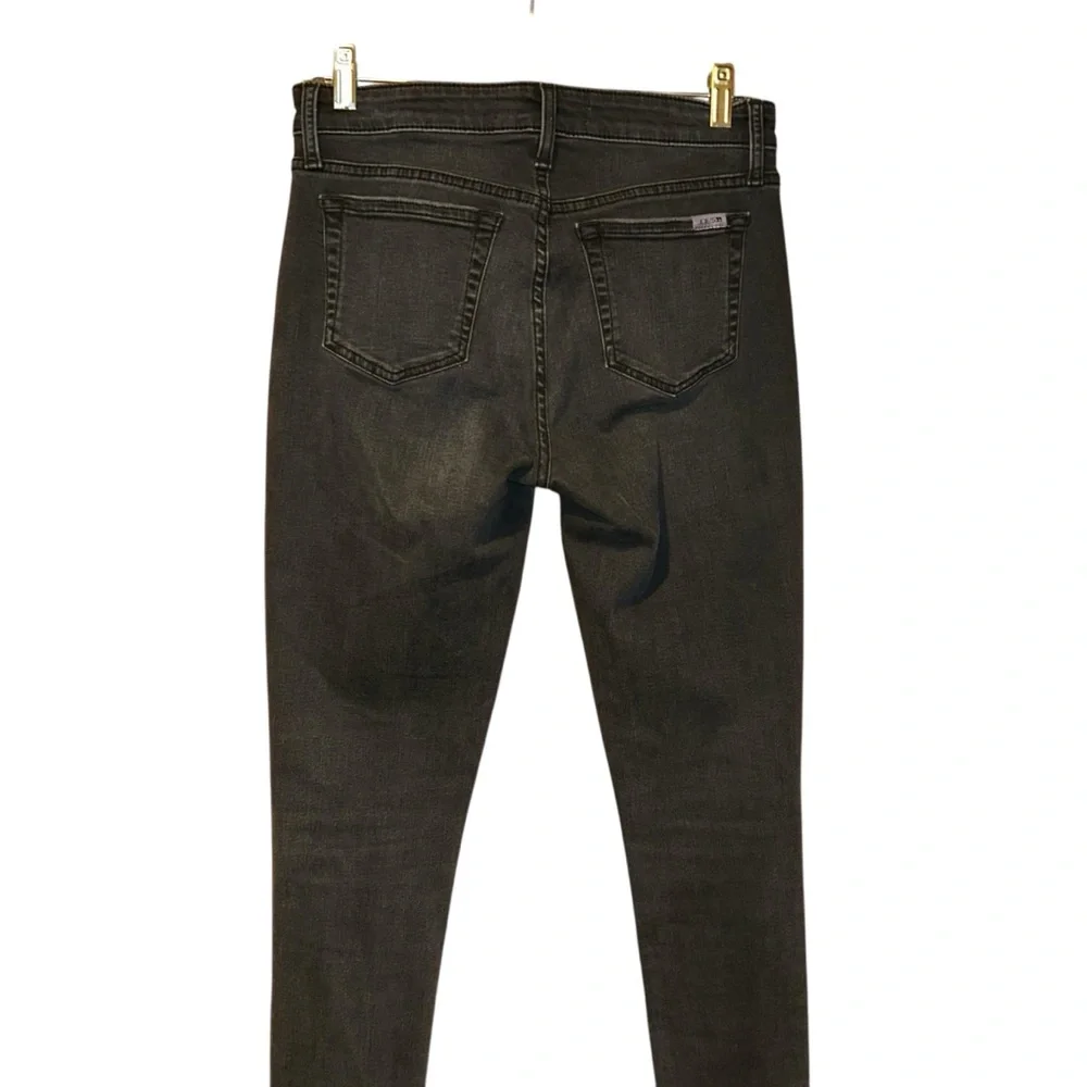 Joe’s Jeans Mid Rise Bluebell Skinny Jeans Women’s 28 Black Stretch‎ Denim
